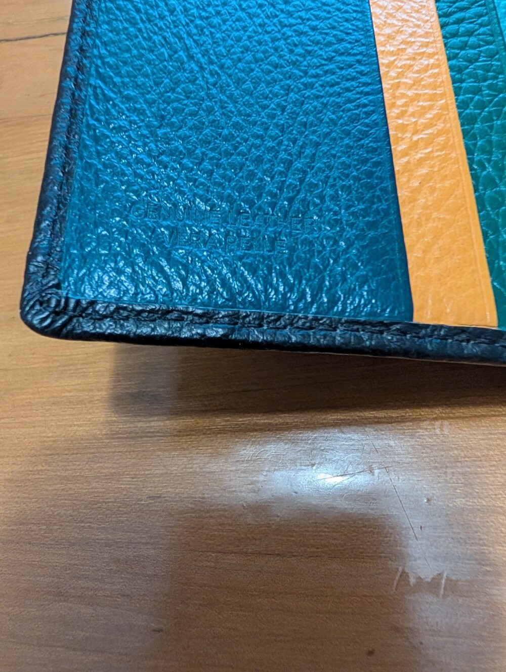 Italian Leather Wallet From Florence Market - Picture 4 of 6